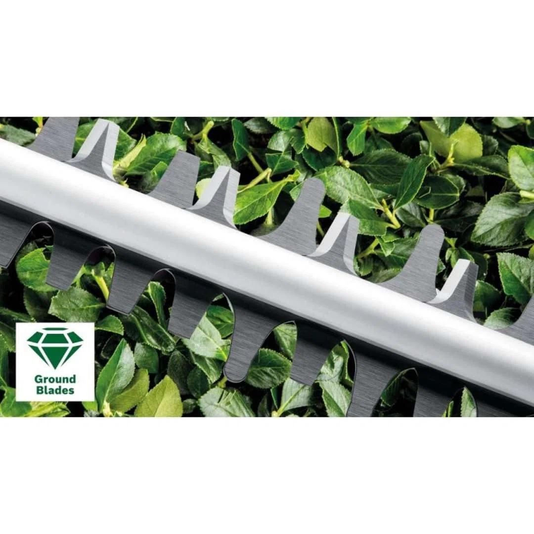 Bosch Cortasetos eléctrico AdvancedHedgeCut 70 (500 W, longitud de las cuchillas: 70 cm, para setos grandes, apertura de los dientes: 34 mm, en caja)