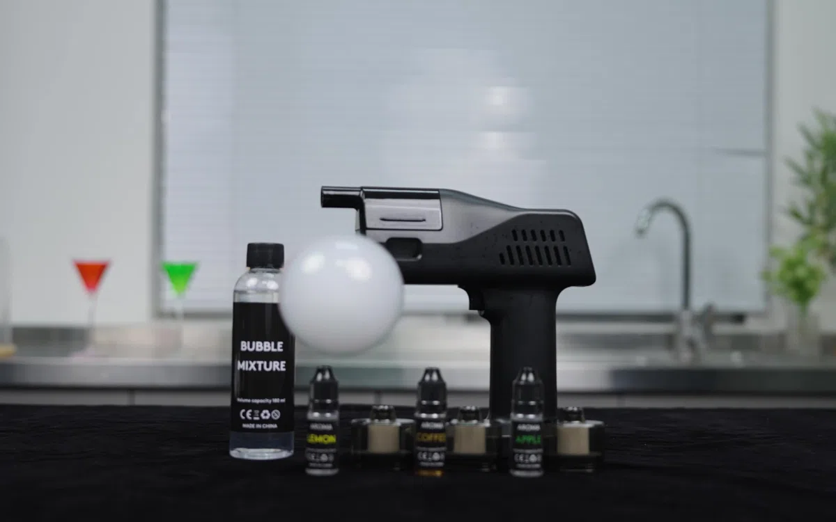 Bebidas ahumador, cóctel soplador de humo, accesorios de cóctel para whisky, bebidas, carnes