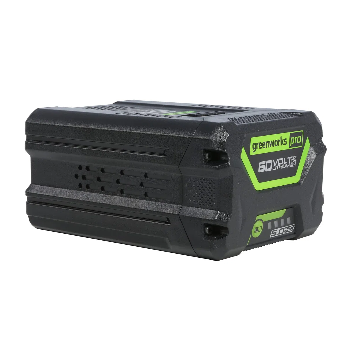 Greenworks - Batería de 60 V, 5 Ah, G60B5, para cortacésped, cortahierbas, motosierras, sopladores de hojas