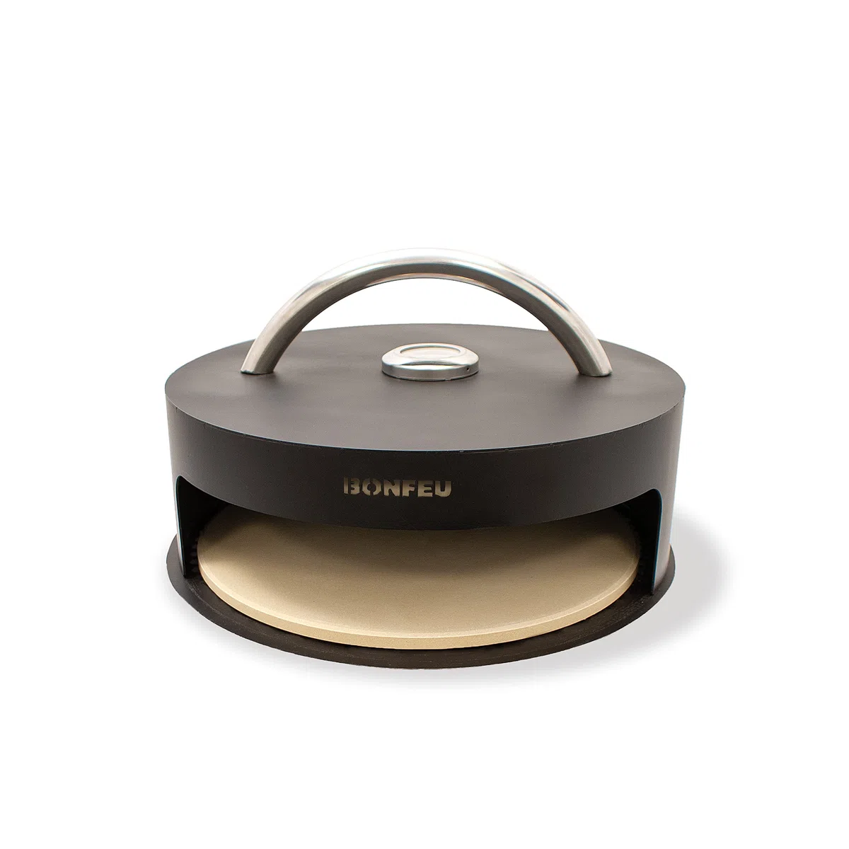 BonFeu BonPizza Horno de Pizza Negro - Electrodoméstico de Cocina - Horno de Leña