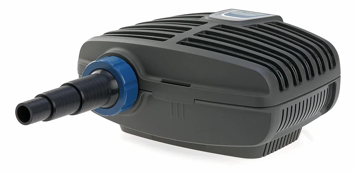 OASE 20249 AquaMax Eco Classic 3500E - Bomba de filtro (3500 l/h, capacidad de extracción, ahorro de energía, bomba de estanque, filtro, bomba de arroyo, color negro)