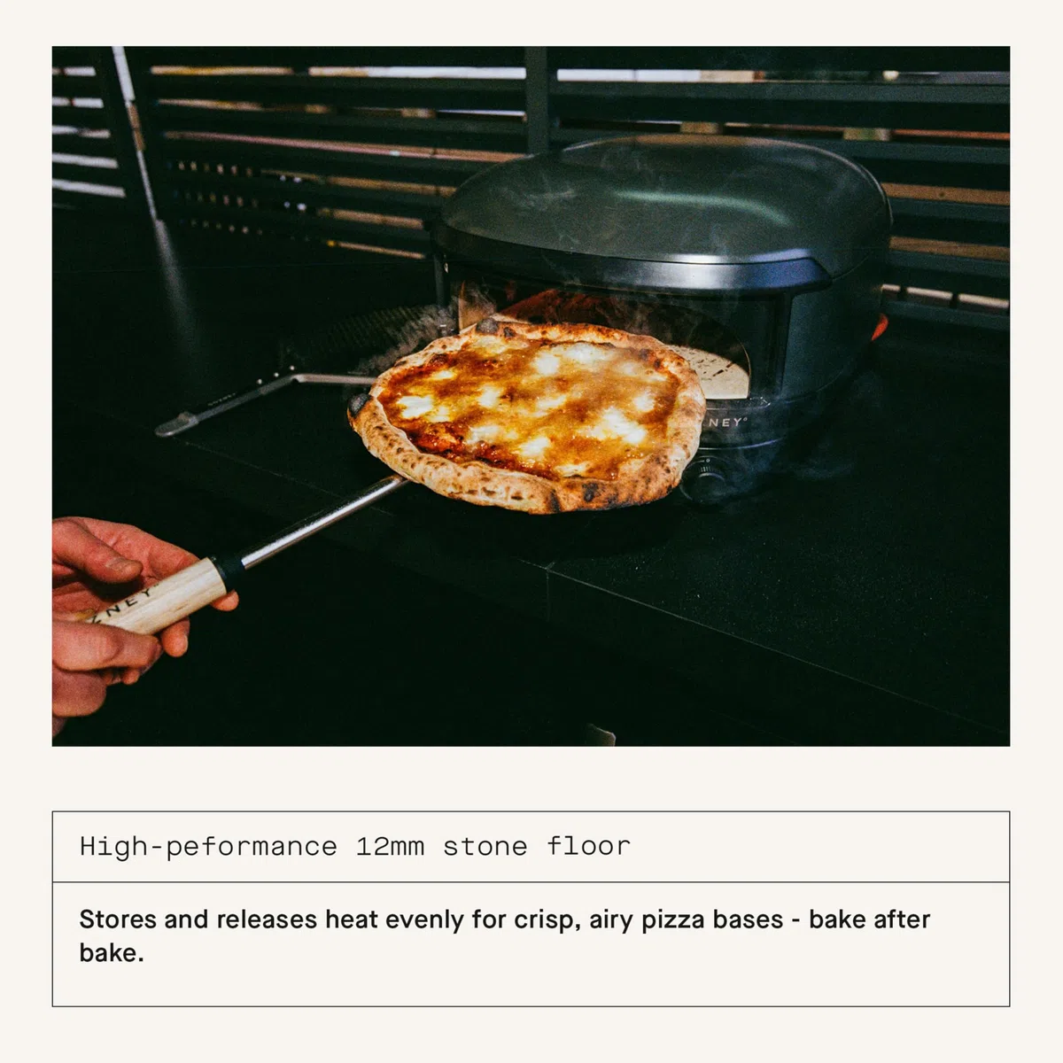 Gozney Arc Lite - Horno de pizza para exteriores, horno de pizza de gas propano, control de llama de precisión, cocina pizza de 12 pulgadas en 60 segundos, calienta hasta 950 F, color negro apagado