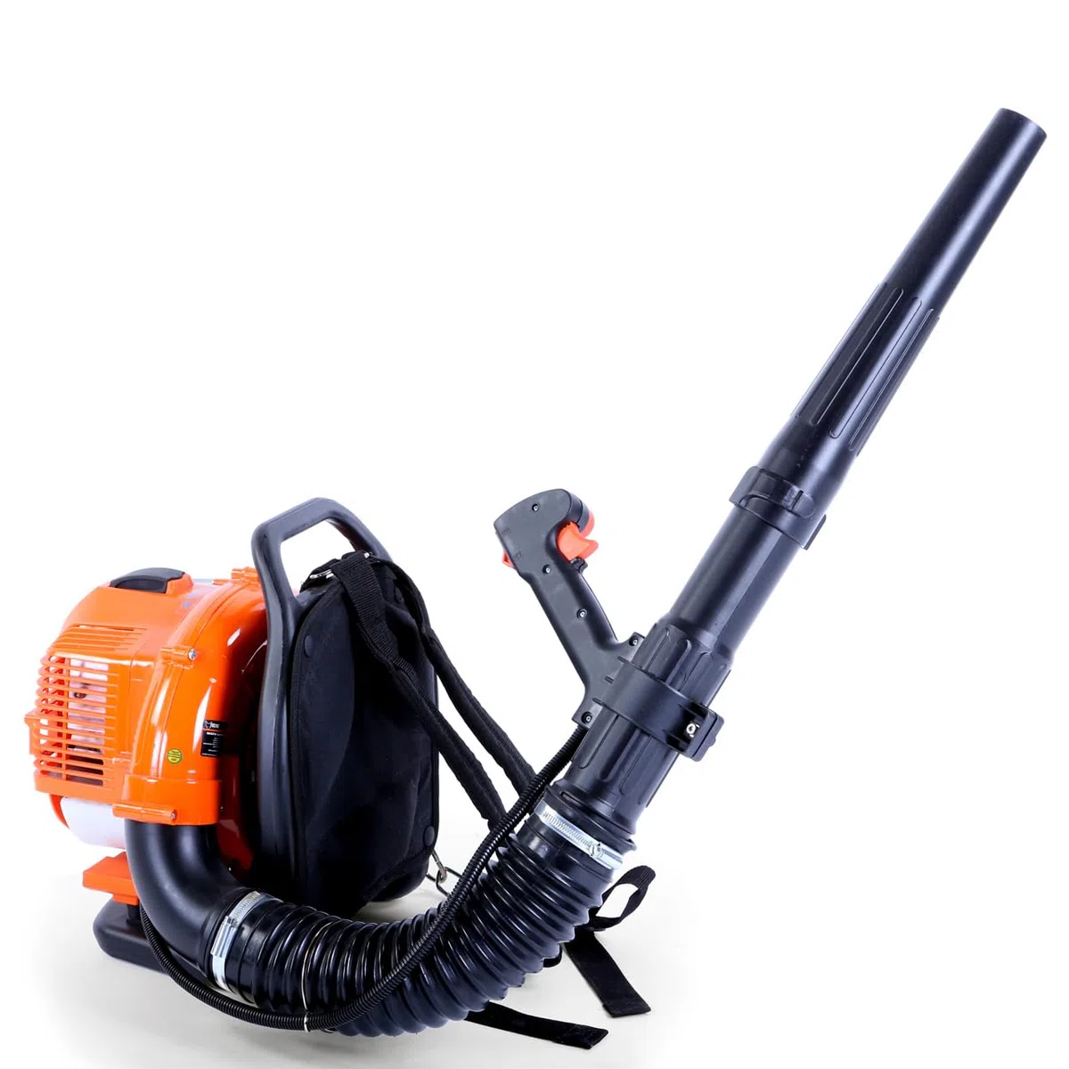 Soplador de Mochila de Gasolina FUXTEC FX-LB133T, más de 300km/h (186mph), 0.9kW, 1.2hp, Motor de 2 Tiempos de 33cc, Tanque (650ml), Almohadilla - fácil de soplar Las Hojas o la Nieve