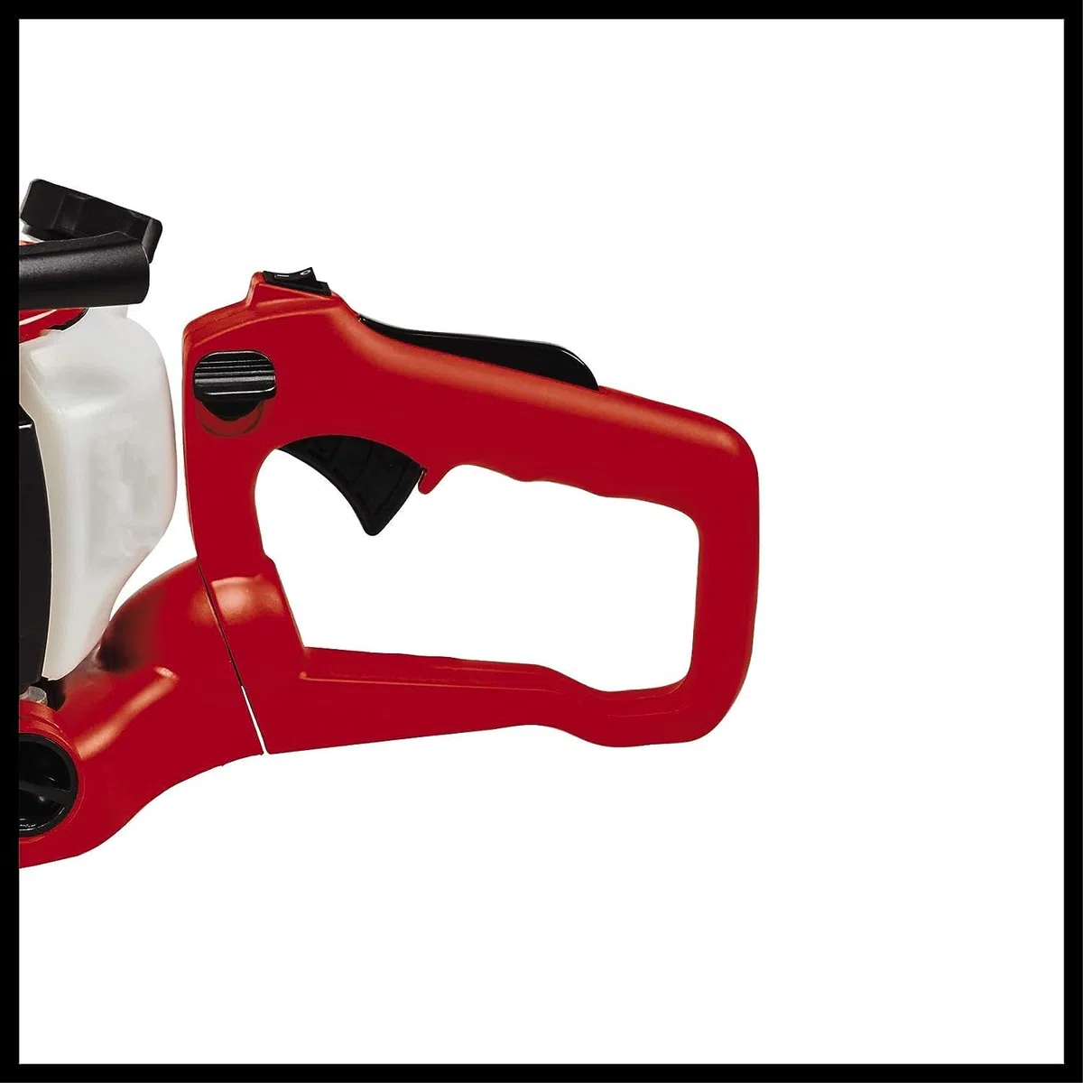 Einhell Recortasetos a gasolina motor de dos tiempos refrigerado por aire - GE-PH 2555. 0,85 KW, capacidad 0,33 litros, longitud de la espada 61 cm, espaciado entre dientes de 28 mm