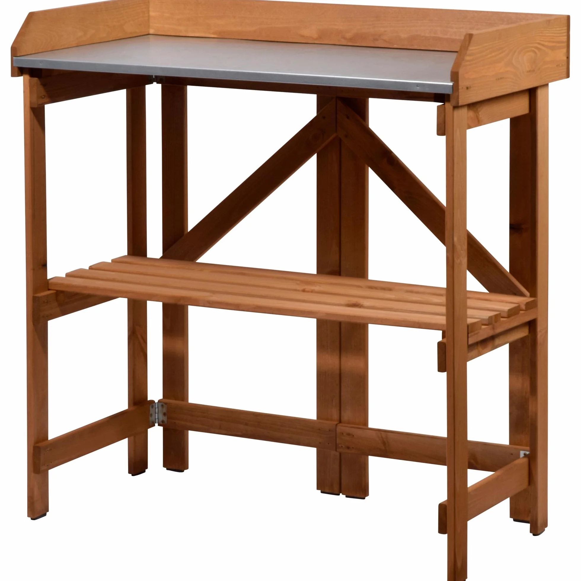 dobar 29053FSC - Mesa de germinación para invernaderos, Color marrón
