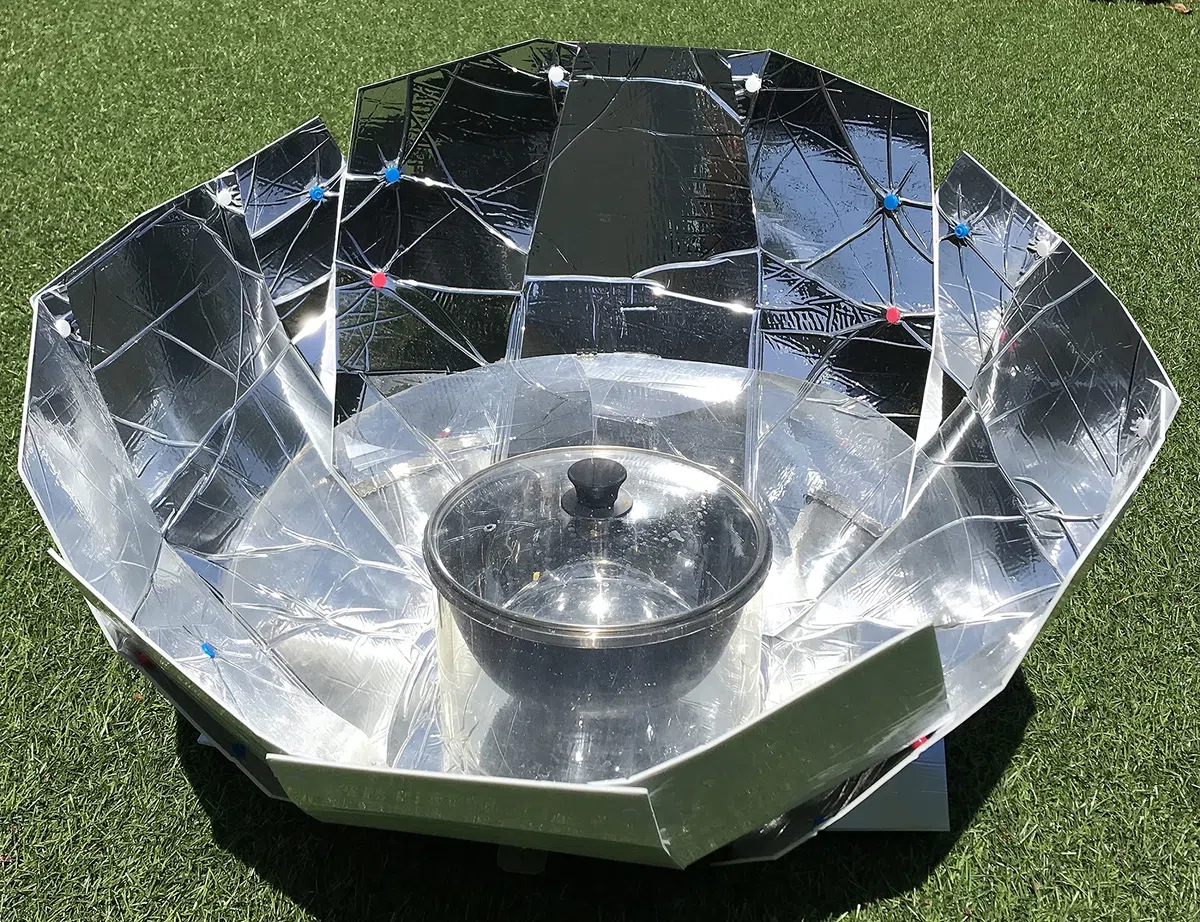 Haines 2.0 kit de cocina solar y horno holandés