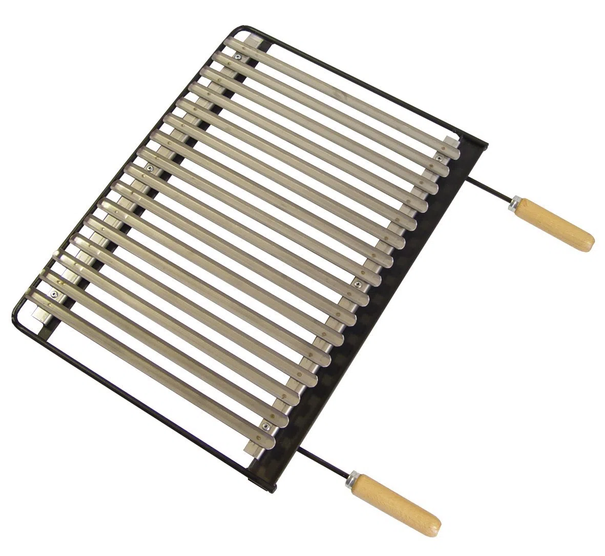 Imex El Zorro 71509 - Cajón barbacoa elevador, parrilla inox, 73 x 40 x 50 cm, color negro