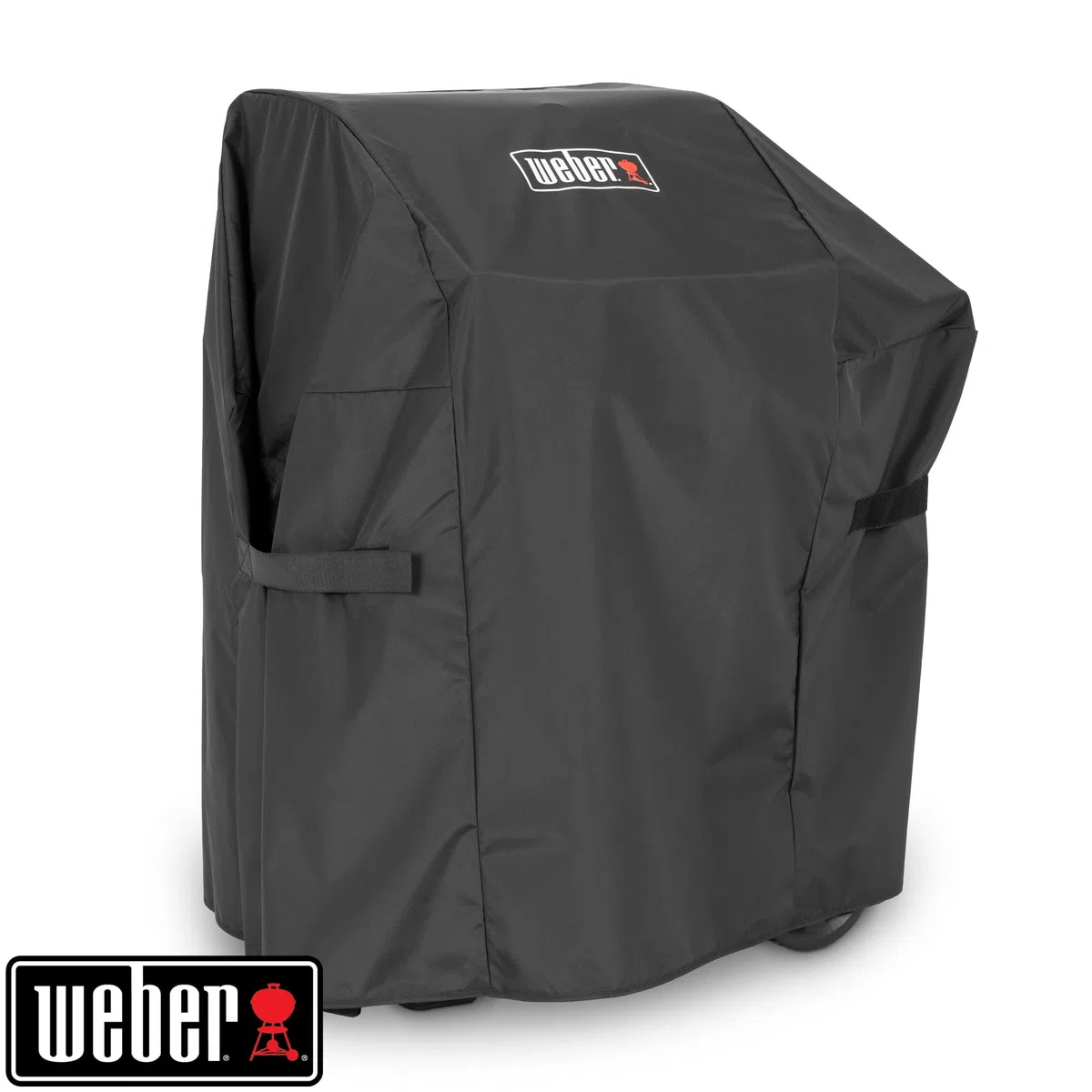 Weber Funda Premium para serie Spirit & Spirit II 200, transpirable, resistente a los rayos UV y al agua, protección contra condiciones climáticas, cierre de velcro para fijación - Negro (7182)