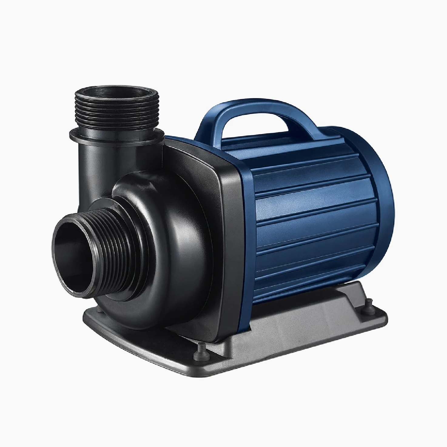 AquaForte Bomba de estanque AquaForte DM 3500 de bajo voltaje 12 voltios 30 vatios, caudal 3m3 por hora, altura 3 m, protección automática contra funcionamiento en seco, longitud del cable 10 m