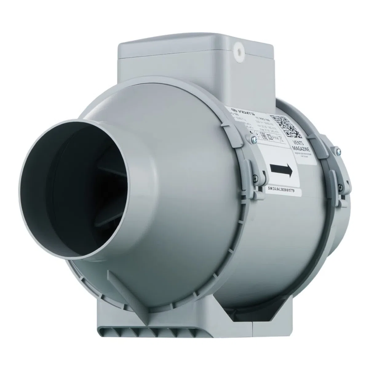 Ventilador de tubo TT Pro 100 T hasta 245 m³/h