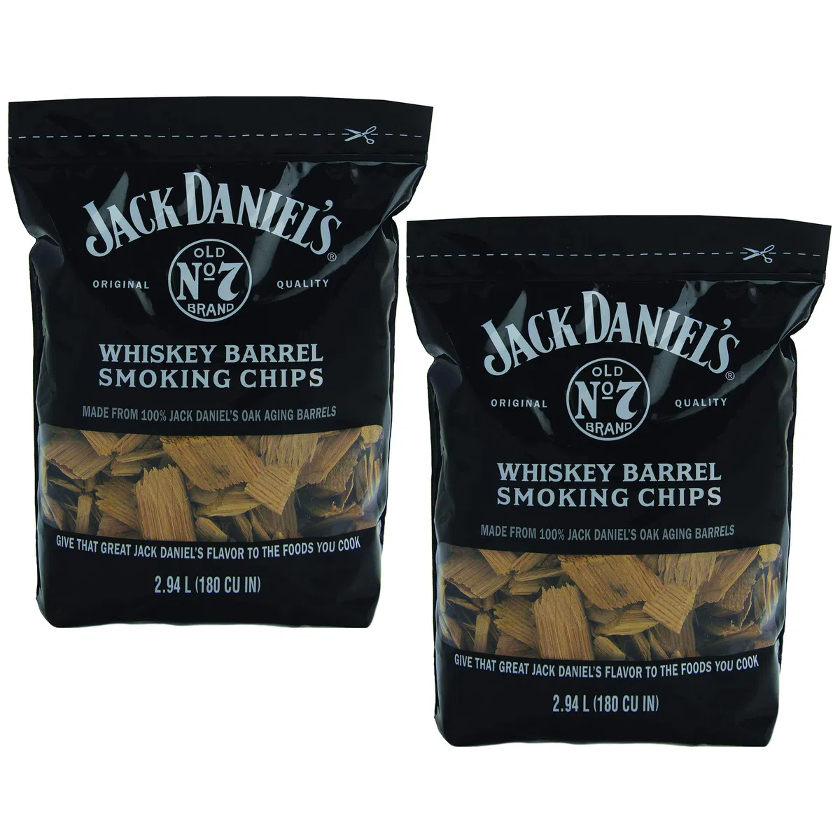 Jack Daniel's 01749 Chips de Madera para ahumar Barbacoa (Paquete de 2)