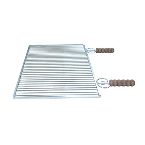 CRUCCOLINI BG952- Rejilla de acero CROMADO CM 80x40
