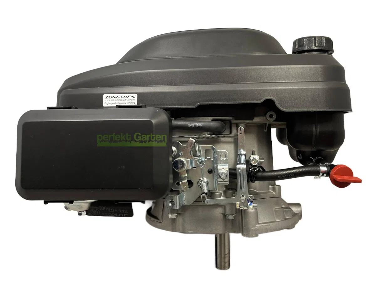 Motor de arranque para cortacésped Zongshen XP200A de 6,5 CV, 196 cc, 22,2 mm/60 mm + aceite