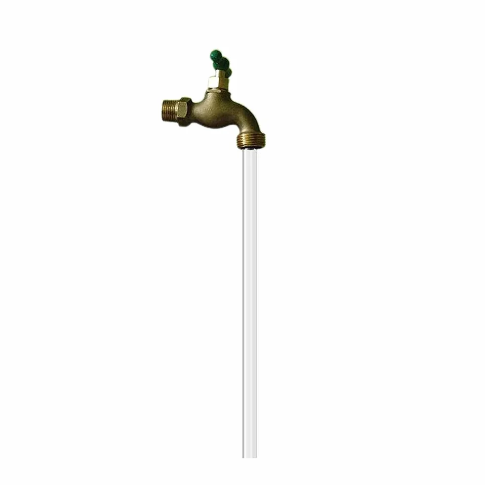 Fuente de regadera con boquilla deslizante invisible, grifo invisible para fuente flotante, grifo flotante para fuente para decoración artística.