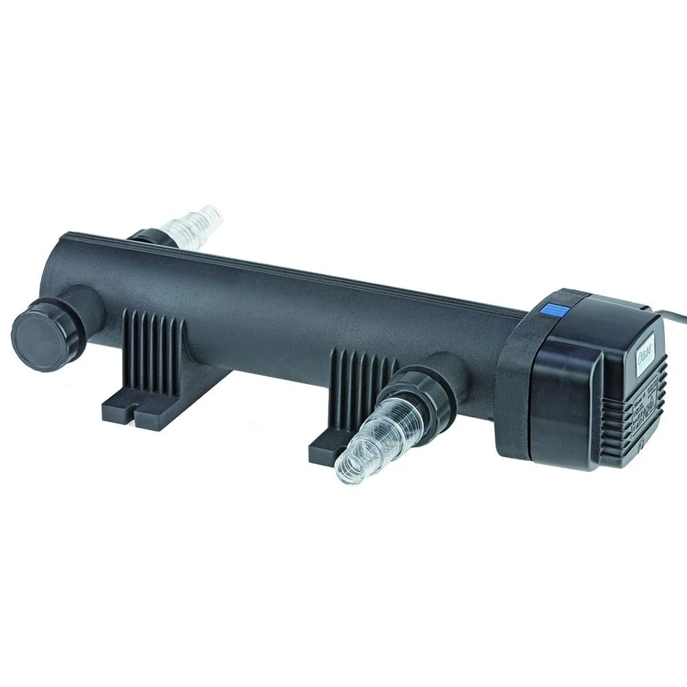 Oase 56837 UVC prelimpiador Vitronic 18 W Adecuado para estanques de hasta 20 m³, clarificador de Estanque, clarificador UVC, Control eficaz de Algas, Cuidado del Estanque, Estanque sin Algas