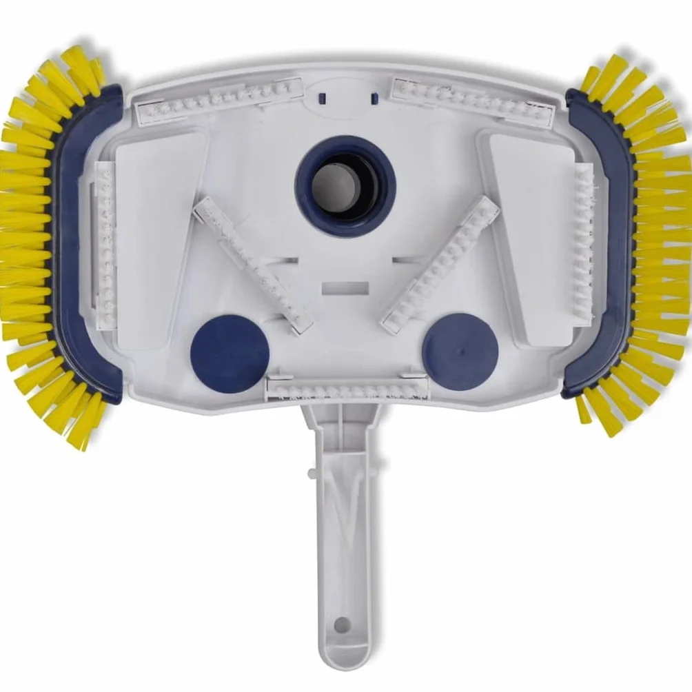 vidaXL Herramienta de Limpieza de Piscina Aspiradora con Mango Telescópico y Manguera