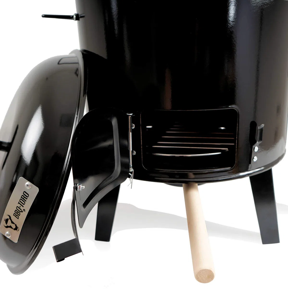 BBQ-Toro Caldero Húngaro para Gulash con Tapa | 17 Litros | Horno de Cohete en Acero Esmaltado | Terraza | Jardin | Aire Libre