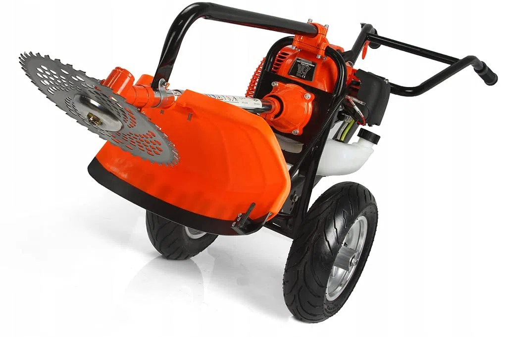 Desbrozadora DEMON Radburst Cortacésped | Motor de 2 tiempos | Refrigeración por aire | 1,9 CV | Velocidad máxima de rotación 9.500 rpm | Rango de corte de alambre 42 cm