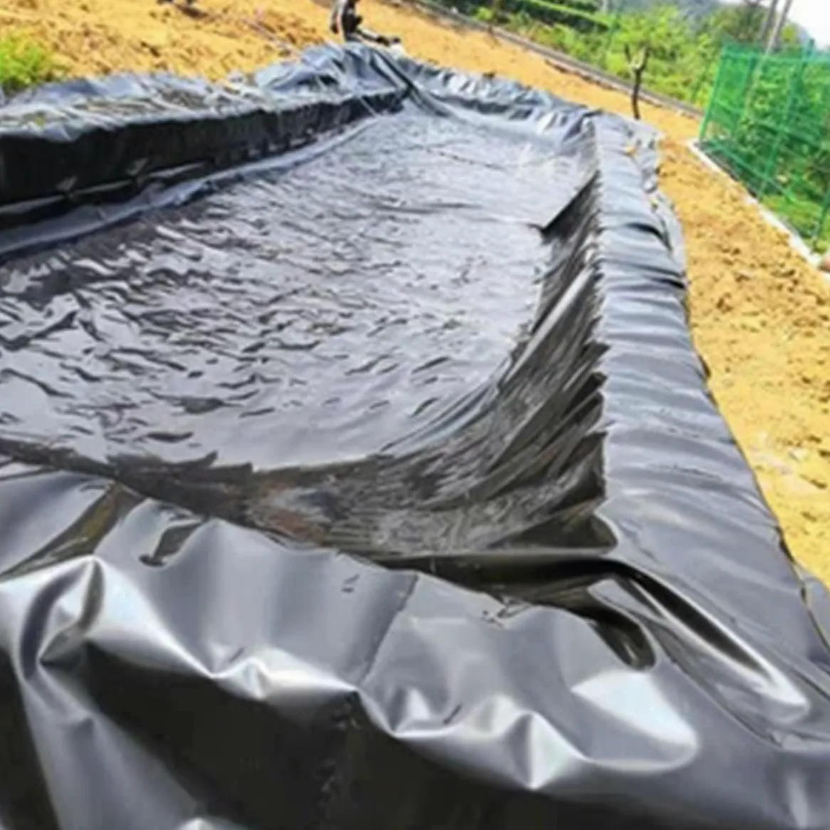 Lámina De PVC Lona Estanque Negro Revestimiento Estanque Resistente Estanques De Peces Revestimiento Preformado Membrana para Alberca De Jardín Fuentes Koi Pond Liner (Size : 15x20m)