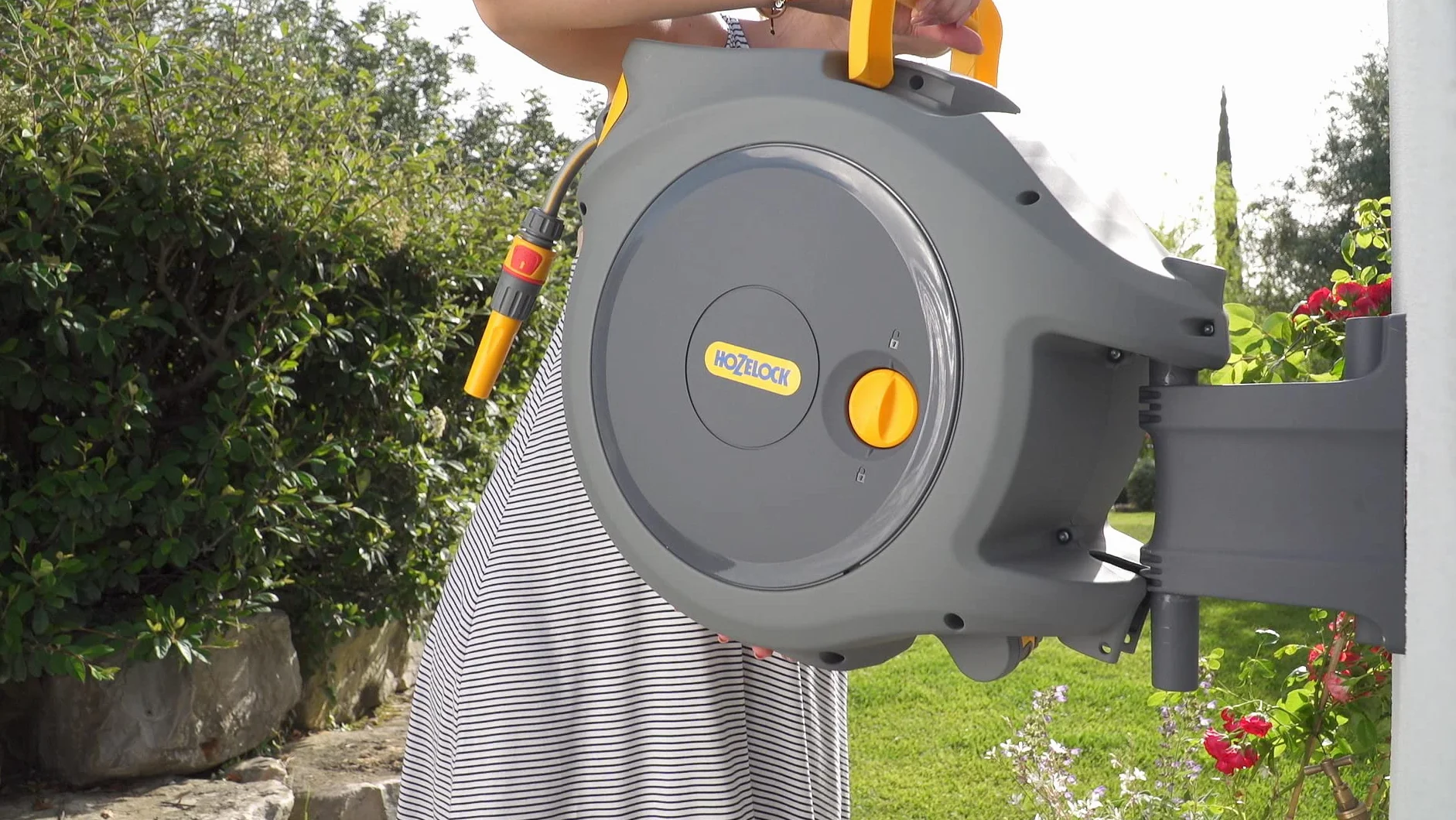 Hozelock 30 m AutoReel Manguera, Standard, 2403 0000