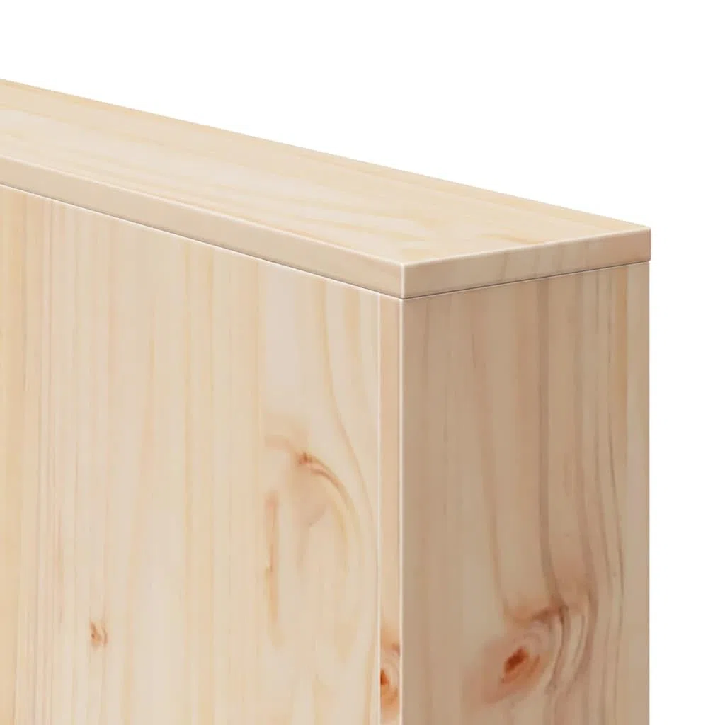 vidaXL Sofá de jardín Natural 185,5 x 60 x 62 cm Madera de Pino Macizo