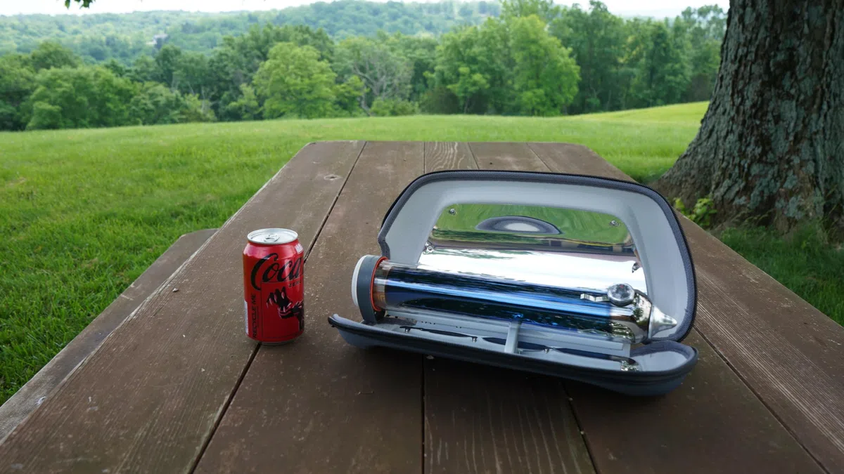GOSUN Go PRO Horno Solar Portátil - Cocina de Camping y Equipo de Supervivencia | Horno al Aire Libre y Parrilla Solar Para Acampar, Mochilero y Senderismo