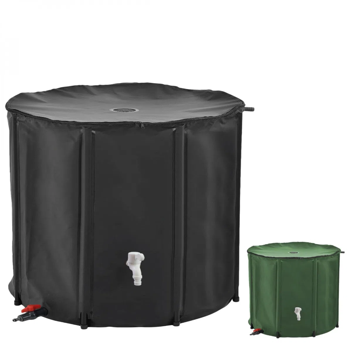Linxor - Depósito de Agua de Lluvia Plegable - 1000 L - 2 Colores