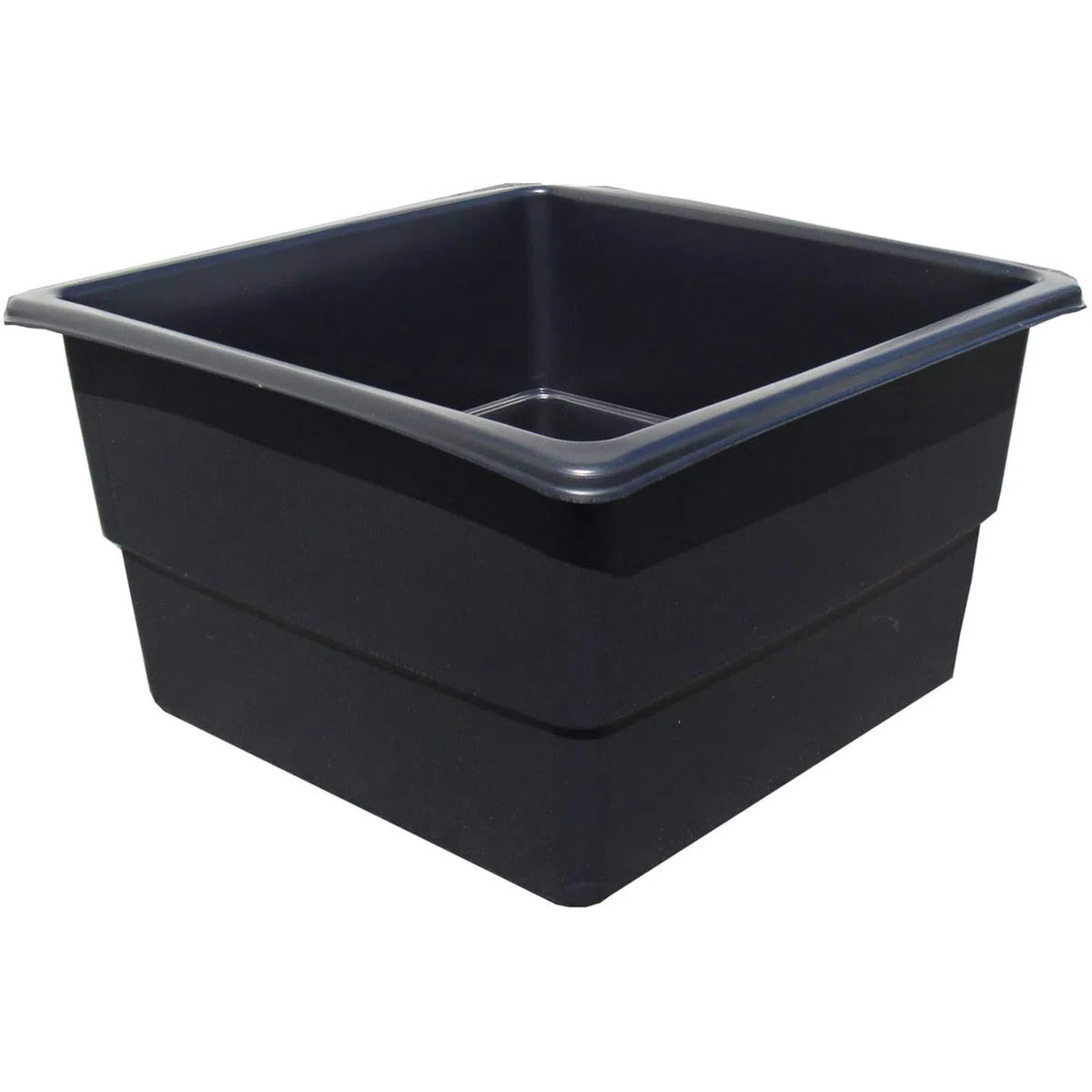 Heissner B082-00 - Estanque prefabricado (Cuadrado), Color Negro