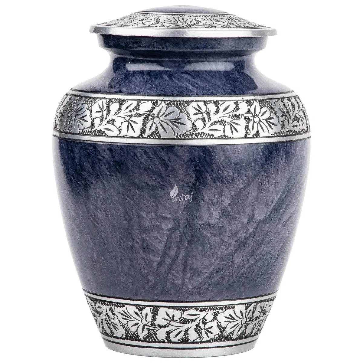 Urna de cremación para cenizas humanas para adultos, machos o mujeres, urna conmemorativa grande de aluminio hecha a mano, elegante urna conmemorativa para exhibición en el hogar, urna funeraria