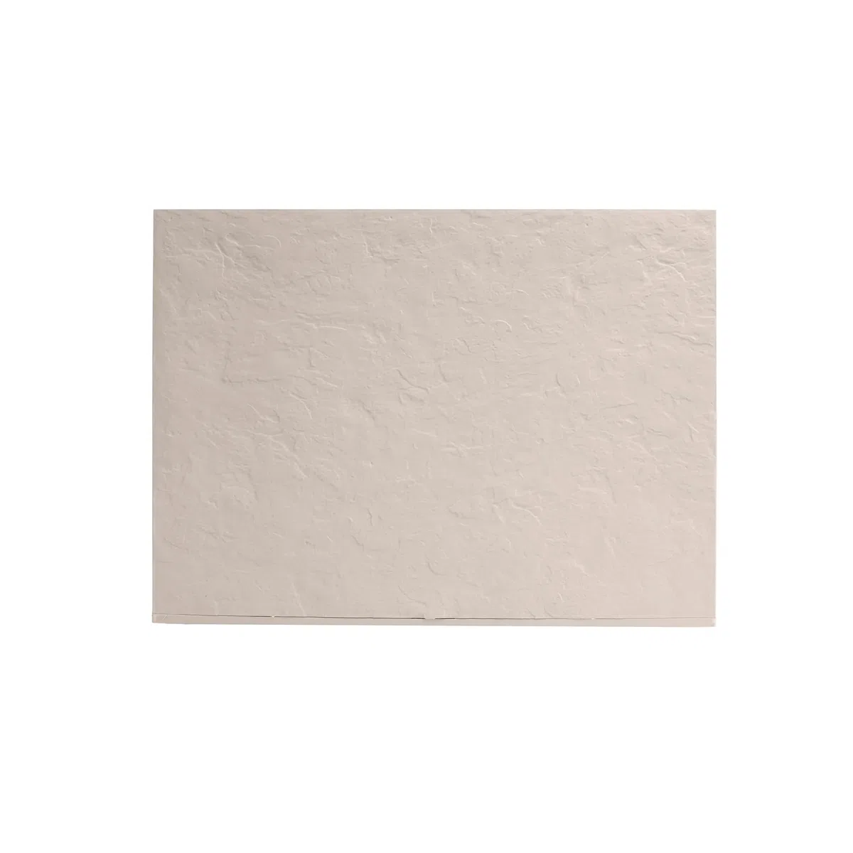 EDA – Muret Loft XL Volcania 63 L – Decoración imitación Piedra – Doble Pared – Zona de retención de Agua – 99 x 29 x 78 cm – Beige Piedra