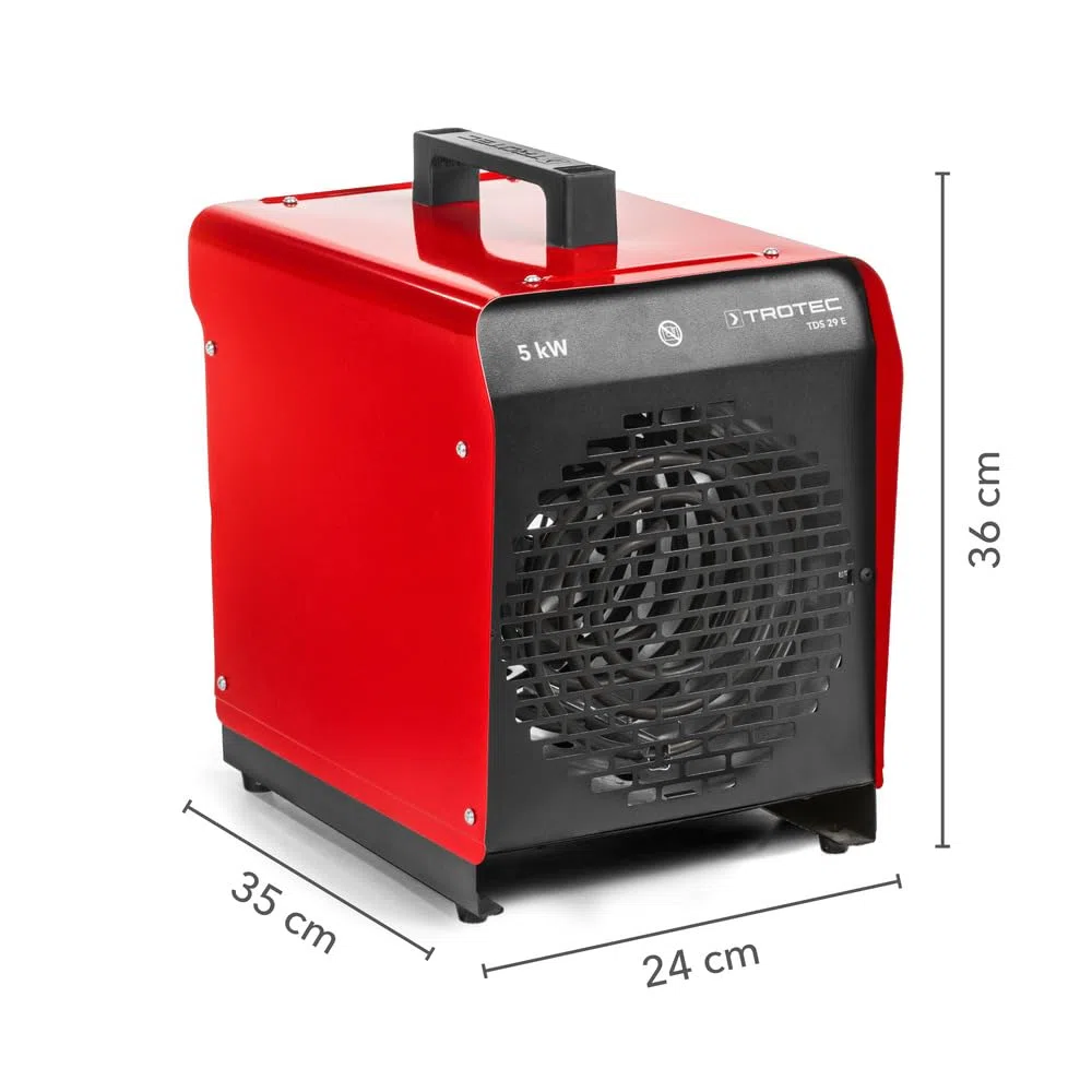 TROTEC - Calefactor eléctrico TDS 29 E (Max. 5 kW)