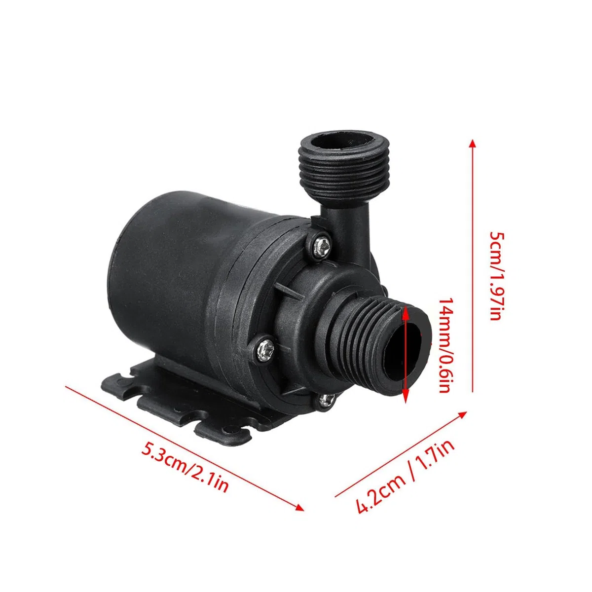 Kit Bomba De Agua Solar Sumergible 20W 12V 800L/H Con Panel Para Fuente Estanque Jardín Baño De Aves Hidroponía