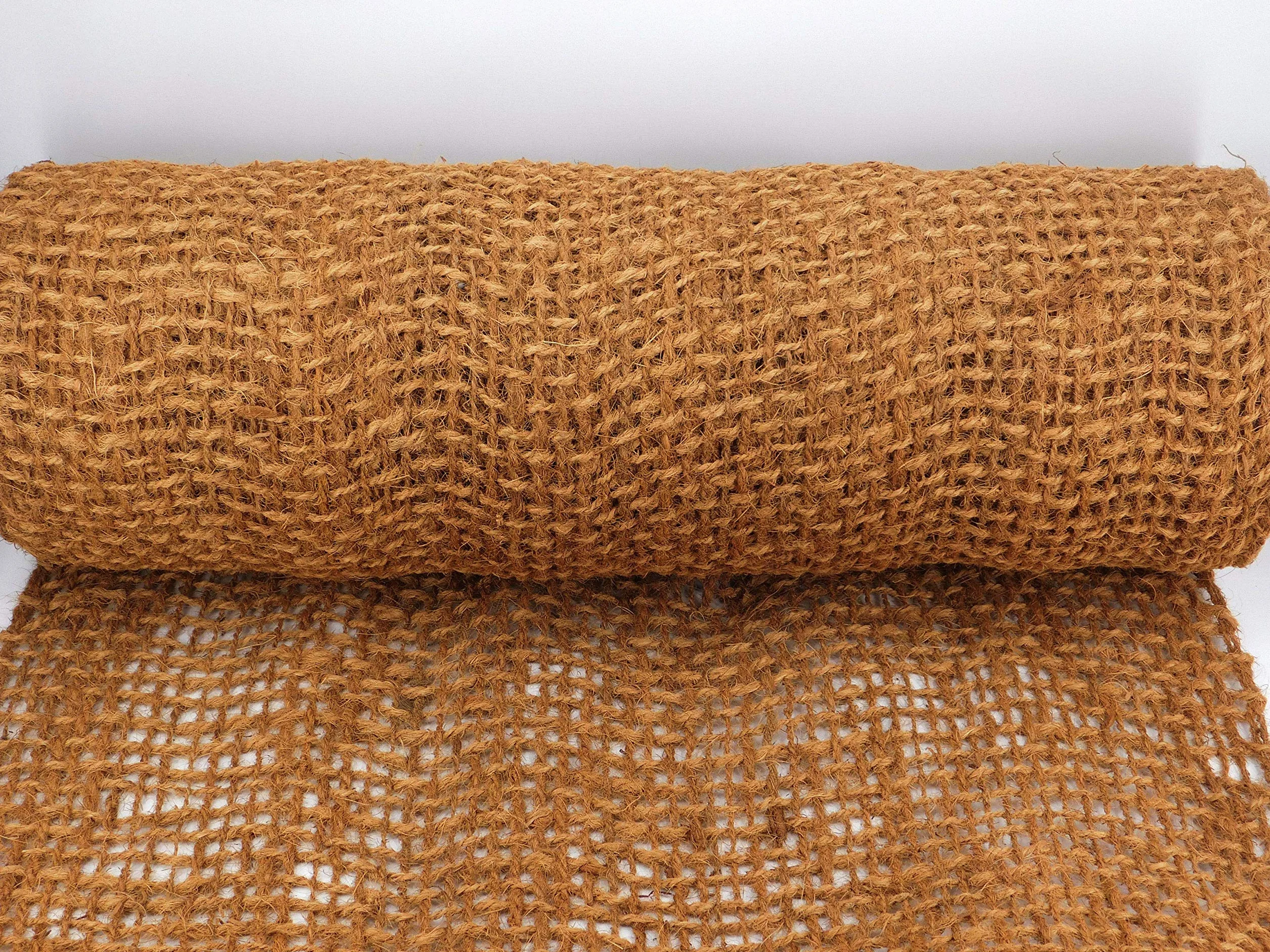 Estera de Coco para terraplén de 23 m, Revestimiento de Estanque de 1 m de Ancho, Estera de Coco de 750 gr./m²