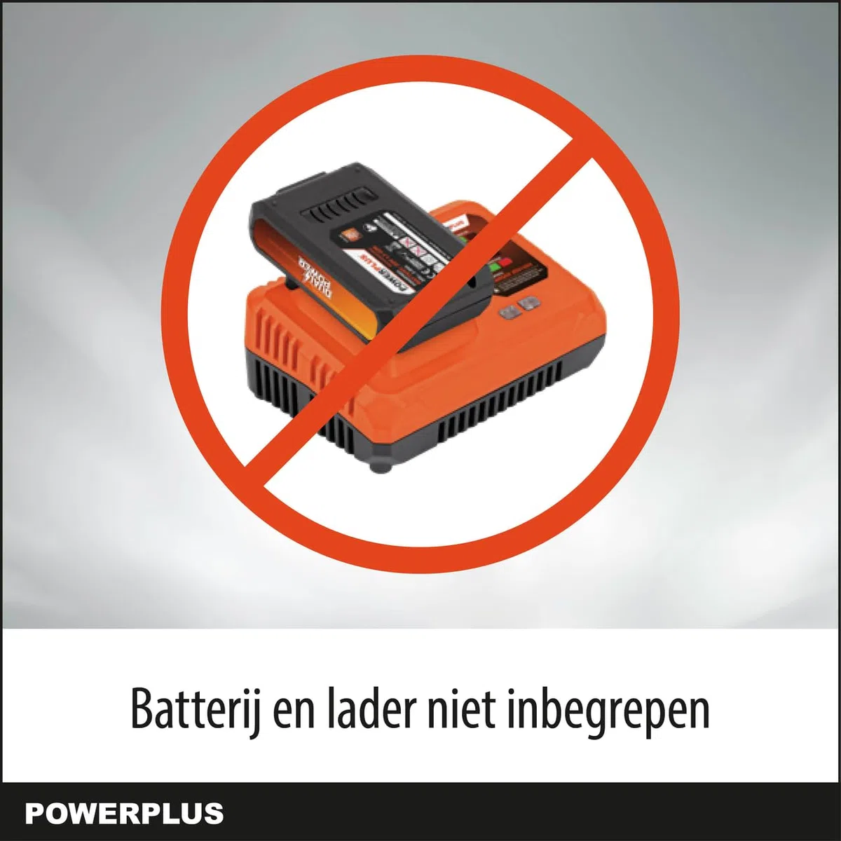Powerplus Dual Power POWDPG8060-20V - Extractor de malas hierbas con batería y cargador sin batería y cepillo de acero y nailon