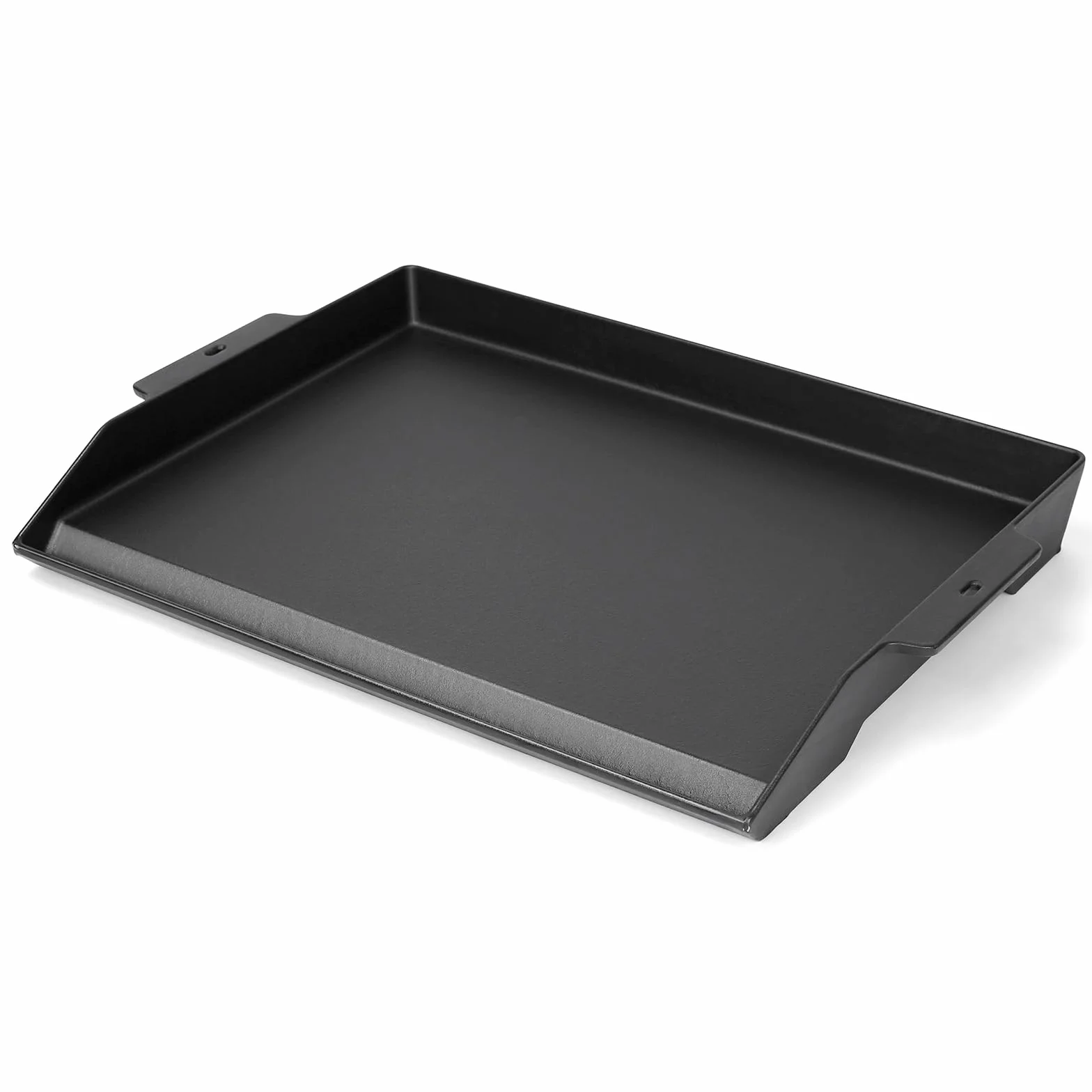 GFTIME 58,6 x 40,5 cm, plancha de hierro fundido, universal, grande, plancha de hierro fundido para parrilla de gas, parrilla de carbón, estufa de gas, con revestimiento antiadherente, color negro