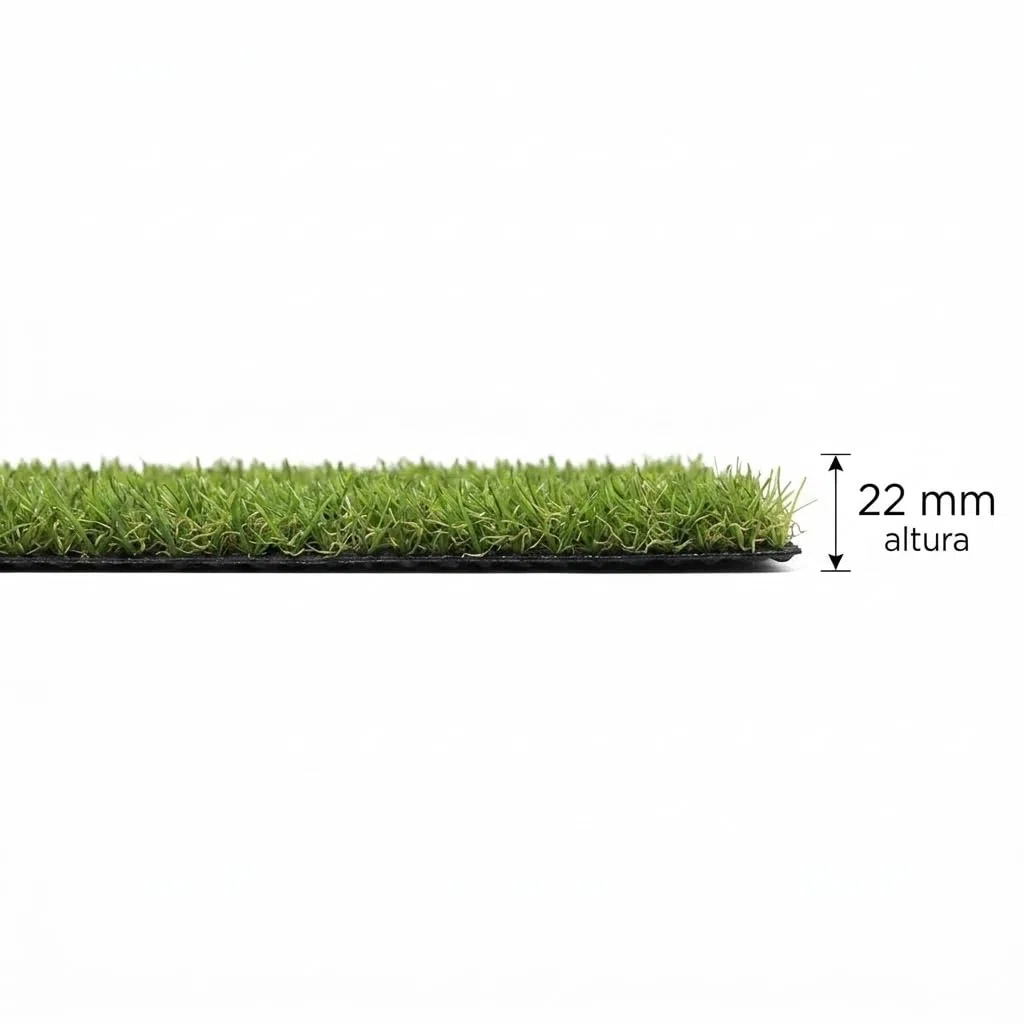 BONERVA | Césped Artificial GARDEN PLUS | Alturas: 22mm y 30 mm | Varias Medidas | Ideal para jardín, terraza, patio y balcón | Uso Decorativo y funcional (2x10 Metros, 22, Milímetros)