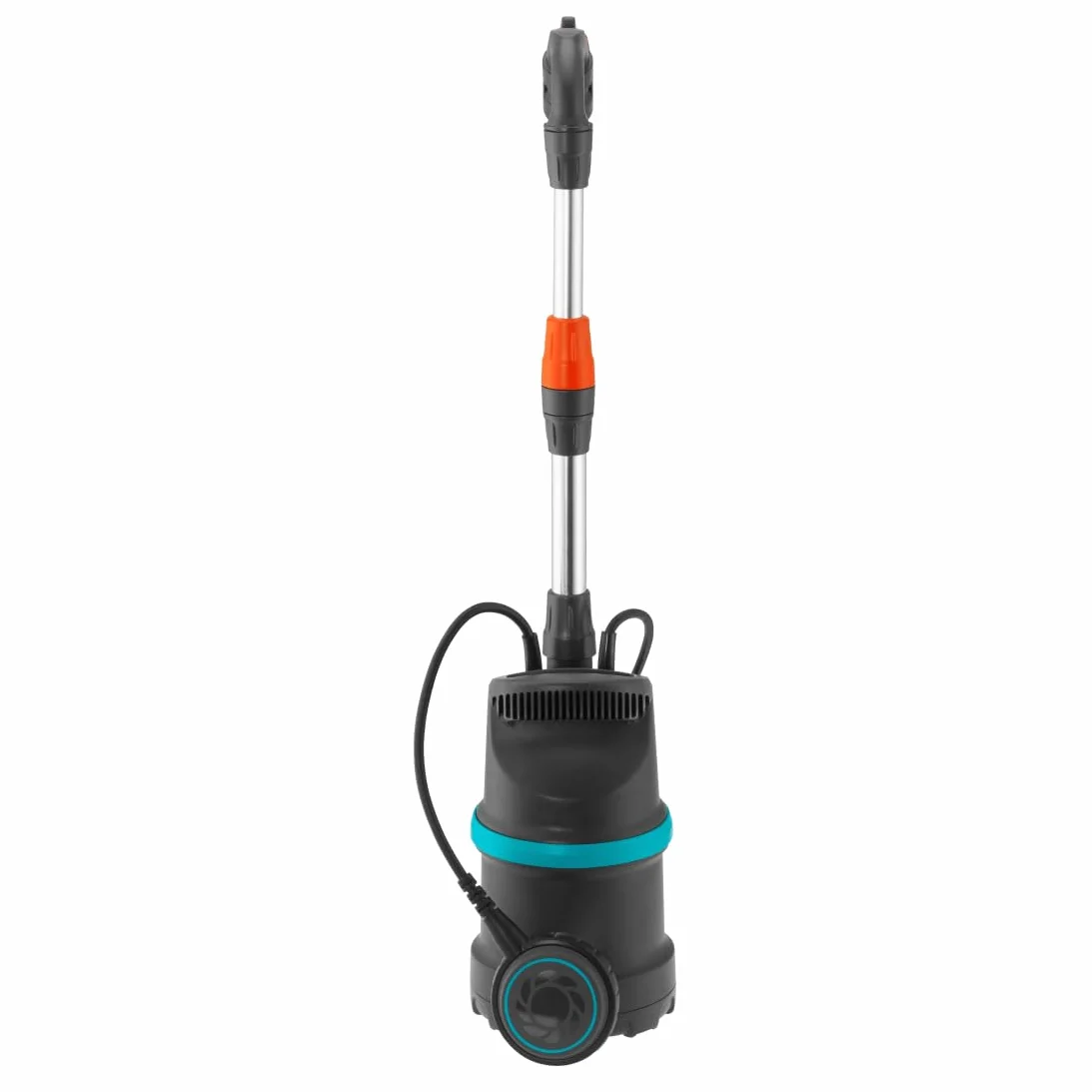 Bomba para recogida de aguas pluviales GARDENA 4000/1 con cable: Bomba sumergible a presión con filtro integrado, caudal 4000 l/h, válvula de control para ajustar la cantidad de agua (1762-20)