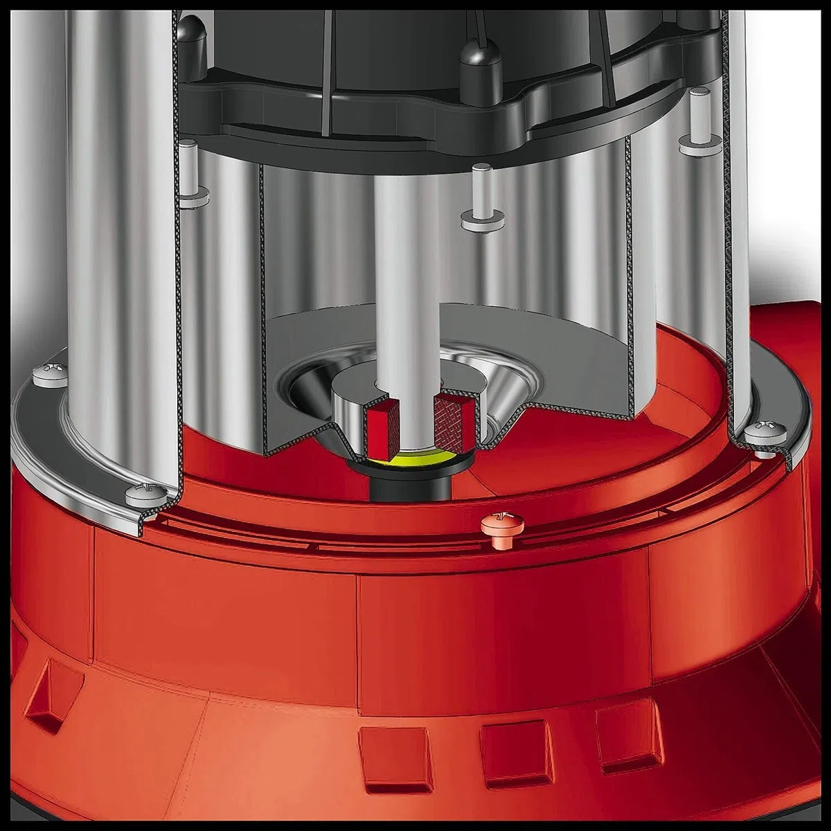 Einhell GC-DP 1340 G - Bomba de aguas sucias (1300 W, capacidad de 23.000 l/h, profundidad max. de inversión 5m, conexión de manguera 59.6mm, cuerpos extraños hasta 40 mm, incl. cable de 6 metros)