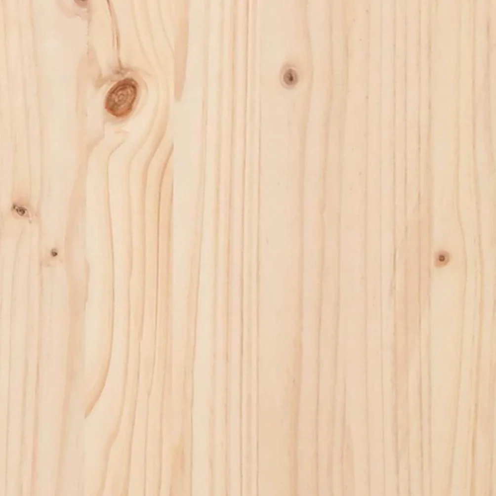 vidaXL Sofá de jardín Natural 185,5 x 60 x 62 cm Madera de Pino Macizo