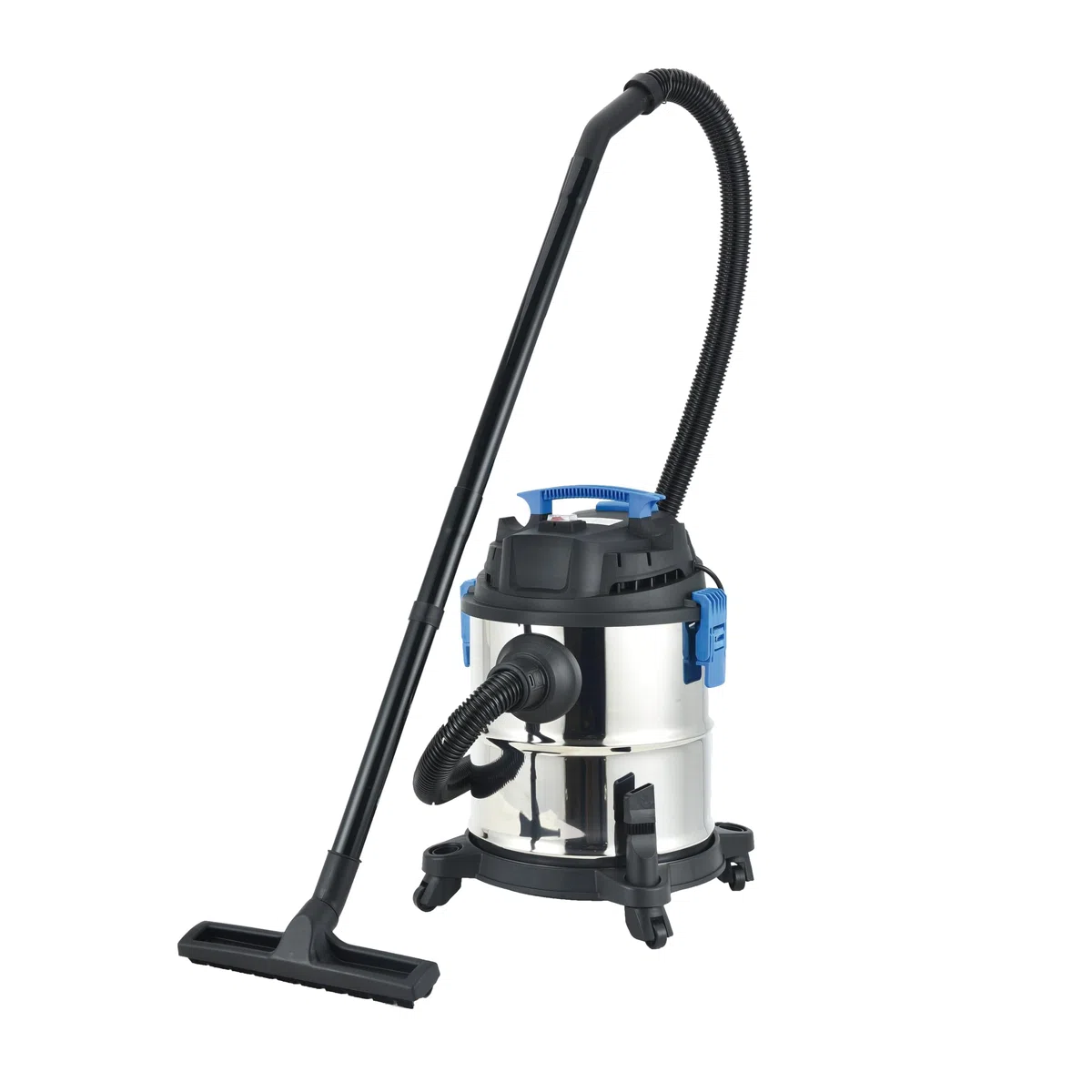 Bikain - Aspiradora 3 en 1 - Líquido, Cenizas y Polvo - Alta Potencia 1200W - Función Soplador - 15 litros - Aspiradora de Agua y en Seco con Ruedas - para Tapicerías, Coche, Suelos y Exteriores