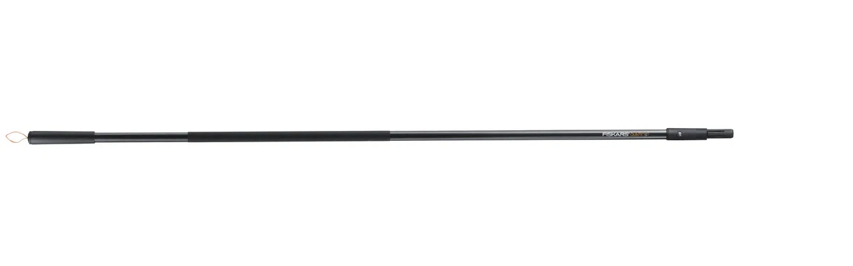 Fiskars Mango para cabezas de la herramientas QuikFit, Longitud: 156 cm, Aluminio, Negro/Naranja, QuikFit, 1000661