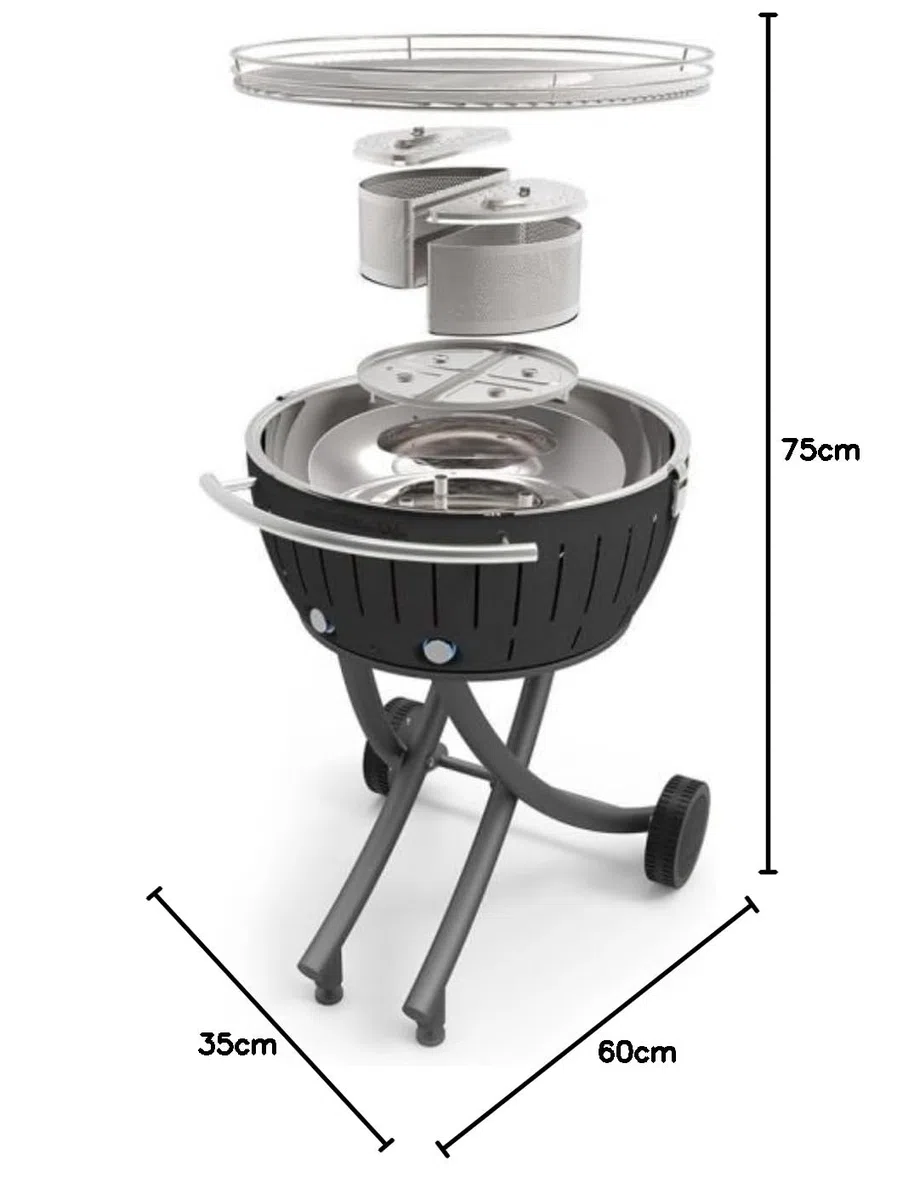 LotusGrill XXL - Garden Grill USB