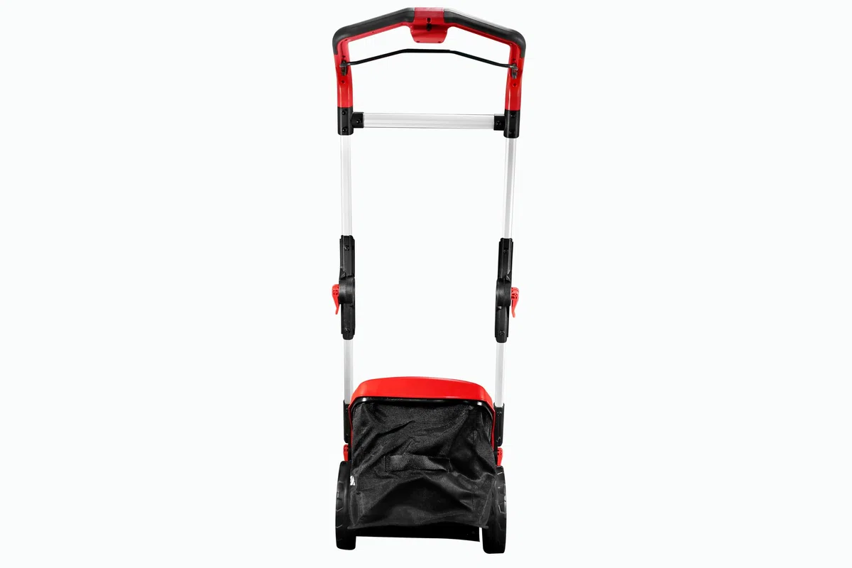 Einhell Cortacésped a batería - GE-CM 36/37 Li-Solo Power X-Change. iones de litio, ajuste de altura de corte central de 6 niveles 25-75 mm, cesta de recogida de hierba de 45 l. Sin batería y cargador