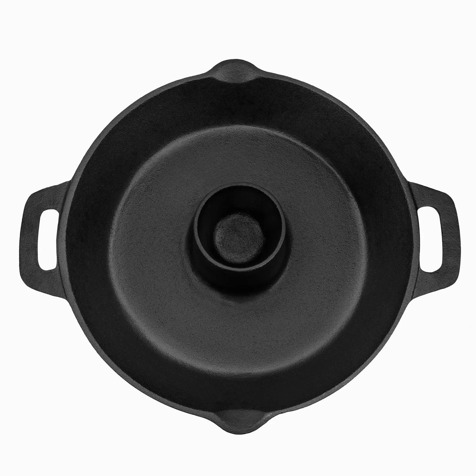 Onlyfire Soporte para asador de pollo de hierro fundido, asador de aves de corral para barbacoa con pico de vertido y asa, accesorio de barbacoa para parrilla y horno
