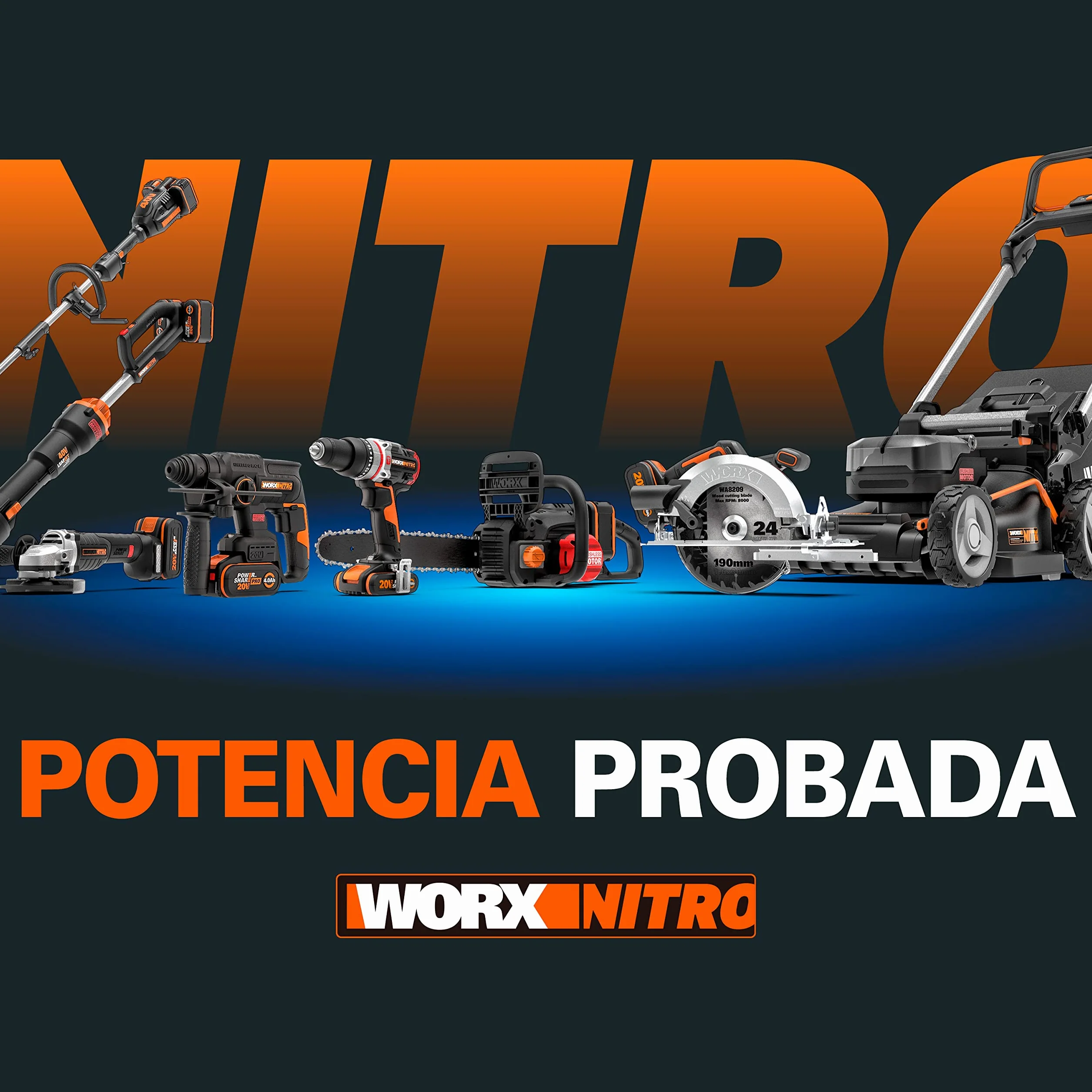 WORX Leafjet WG585E.9 - Soplador de Hojas (40 V, Motor sin escobillas, Control de Aire Variable, Menos Consumo de batería, más Potencia, sin batería ni Cargador)