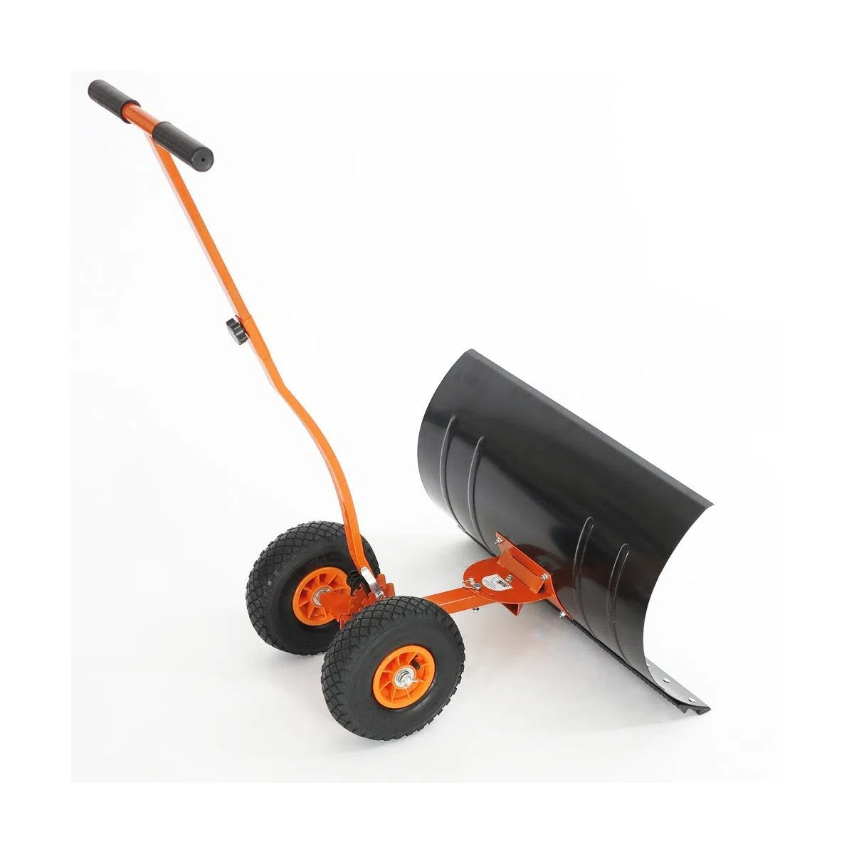 Fuxtec Pala de Nieve FX-SS740 con Ruedas, 5 Compartimentos, Altura Regulable, Pala de Nieve de 75 cm, Ancho de Trabajo, Altura 42 cm - Protege tu Espalda
