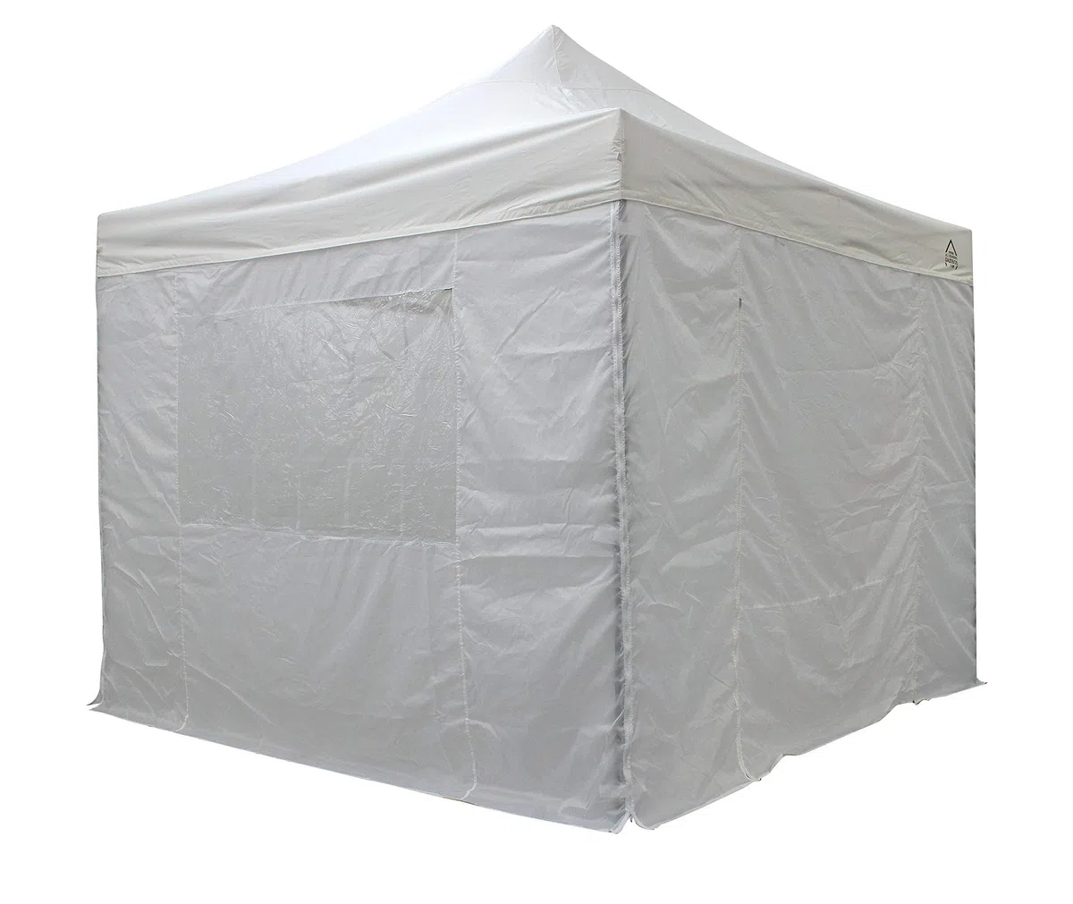 All Seasons Gazebos 3x3m Totalmente Impermeable Pop up Gazebo Incluye 4 Paredes Laterales - Blanco
