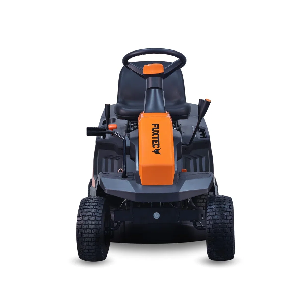 Tractor Cortacésped a Gasolina FUXTEC FX-RMR66 – Motor OHV 4 Tiempos, 65 cm de Corte, Bolsa de 150L, Arranque Eléctrico eStart