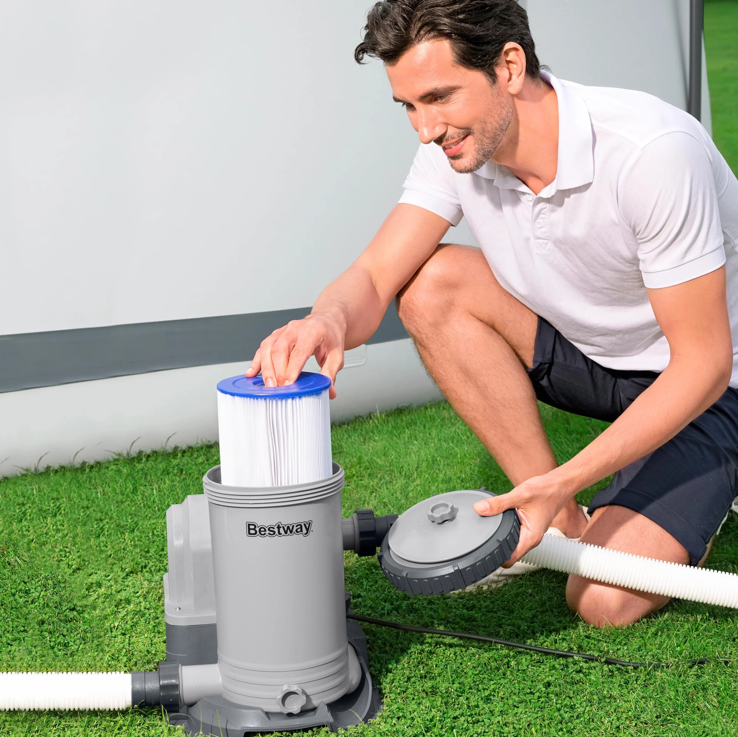 Bestway Bomba de filtro 9463L/2500gal