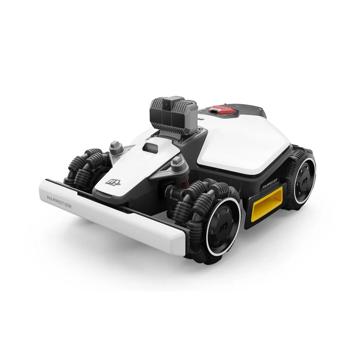 MAMMOTION LUBA Mini AWD LiDAR – Robot Cortacésped sin Cables, LiDAR 3D+Visión, sin Antena RTK, Mapeo Automático, Recomendado hasta 1.500 m², Módulo 4G, Pendiente de 80%